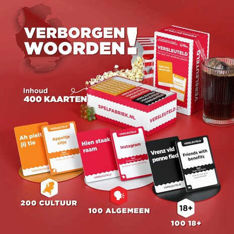 Versleuteld (16+) &ndash; Partyspel &ndash; Spelfabriek