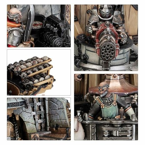 Warhammer Age of Sigmar: Cannonade Cogfort &ndash; Miniatuurset &ndash; Games Workshop