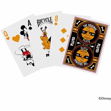 Disney Classic Pluto &ndash; Speelkaartendeck &ndash; Bicycle