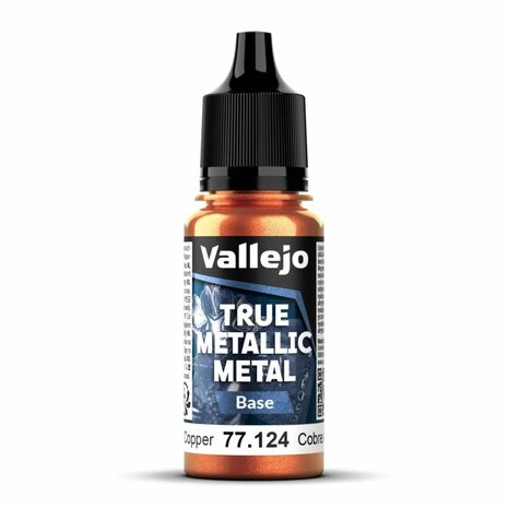Ancient Copper 18 ml - True Metallic Metal Base &ndash; Metallic acrylverf &ndash; Vallejo