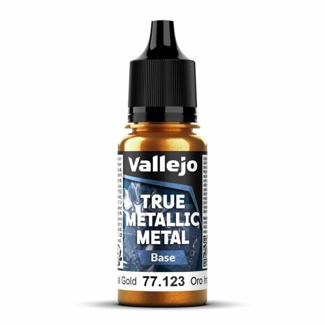 Imperial Gold 18 ml - True Metallic Metal Base &ndash; Metallic acrylverf &ndash; Vallejo