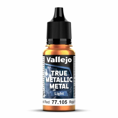 Forged Red 18 ml - True Metallic Metal Light &ndash; Verf &ndash; Vallejo