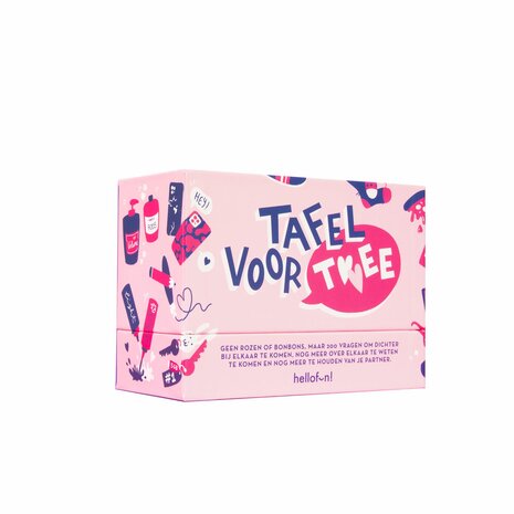 Tafel voor Twee &ndash; Kaartspel &ndash; Hellofun!