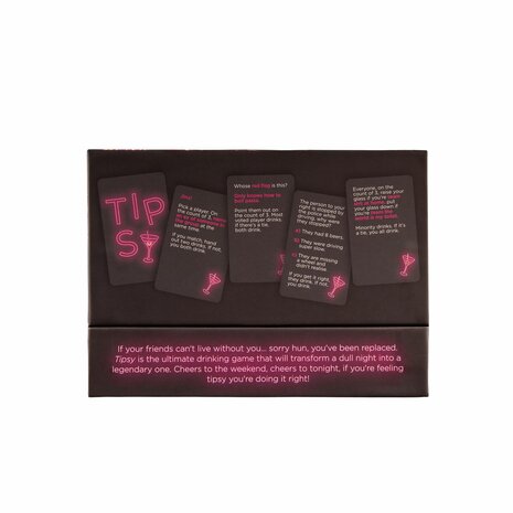 Tipsy (ENG 18+) &ndash; Drankspel &ndash; Hellofun!