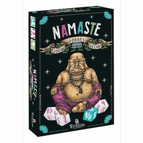 Namaste &ndash; Roll & write dobbelspel &ndash; Tucker's Fun Factory