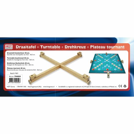 Draaitafel &ndash; Bordspelaccessoire &ndash; Hot Games