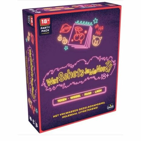 Wat Schets je me nou 18+ &ndash; Partyspel &ndash; Goliath