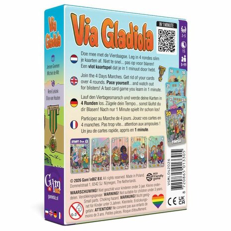 Via Gladiola &ndash; Kaartspel &ndash; Gam'inBIZ
