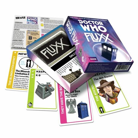 Doctor Who Fluxx &ndash; Kaartspel &ndash; Looney Labs