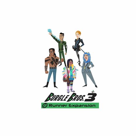 Burgle Bros 3: Runner Expansion &ndash; Bordspeluitbreiding &ndash; Tim Fowers Games