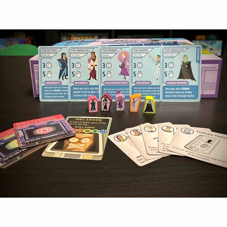 Burgle Bros 3: Runner Expansion &ndash; Bordspeluitbreiding &ndash; Tim Fowers Games
