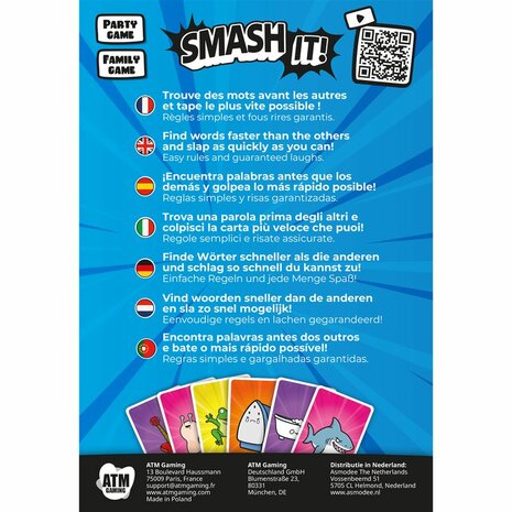 Smash It &ndash; Partyspel &ndash; ATM Gaming