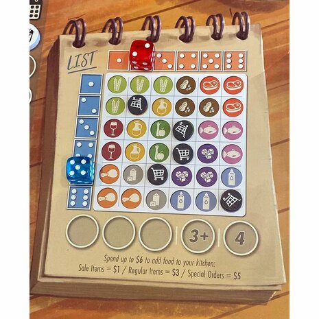 Food for Thought (KS Edition) &ndash; Worker-Placement Bordspel &ndash; Grail Games