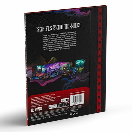 Dungeons & Dragons Ravenloft: The Horrors Within DM Screen &ndash; Rollenspelaccessoire &ndash; Wizards of the Coast