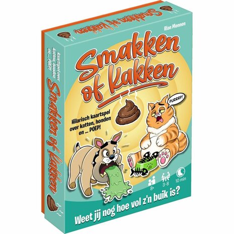 Smakken of Kakken &ndash; Kaartspel &ndash; Tucker's Fun Factory