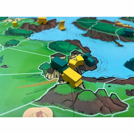 Six Sojourns &ndash; Bordspel &ndash; Red Raven Games