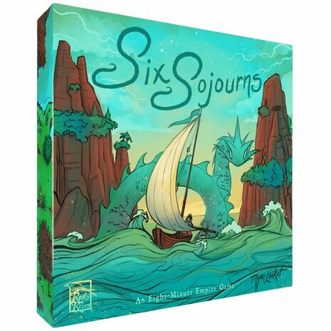 Six Sojourns &ndash; Bordspel &ndash; Red Raven Games