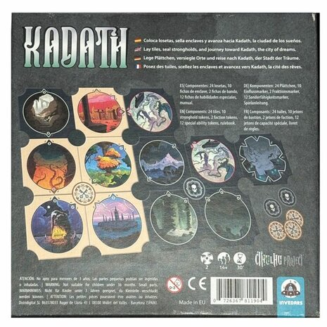 Kadath &ndash; Strategisch Bordspel &ndash; Invedars