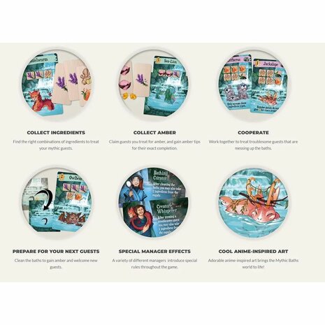 Mythic Baths &ndash; Kaartspel &ndash; Good Games Publishing