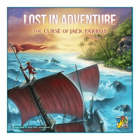 Lost in Adventure: The Curse of Jack Parrot &ndash; Narratief bordspel &ndash; DV Games