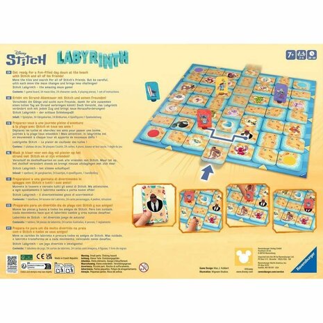 Labyrinth: Disney Stitch &ndash; Schuifspel &ndash; Ravensburger