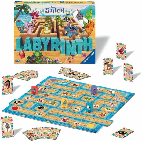 Labyrinth: Disney Stitch &ndash; Schuifspel &ndash; Ravensburger