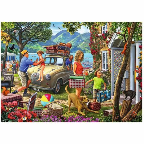 Holiday Cottage (1000) &ndash; Legpuzzel &ndash; Ravensburger