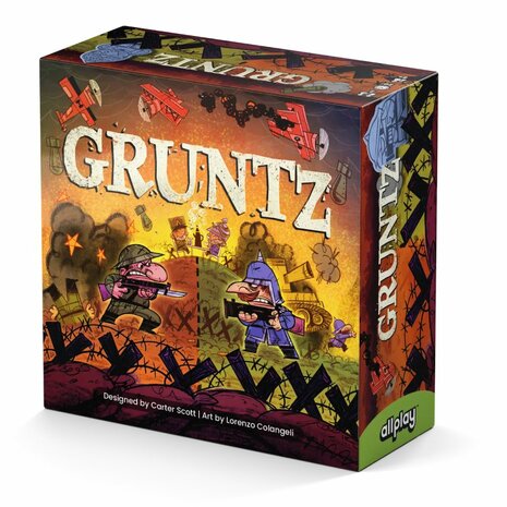 Gruntz &ndash; Tactisch Bordspel &ndash; Allplay