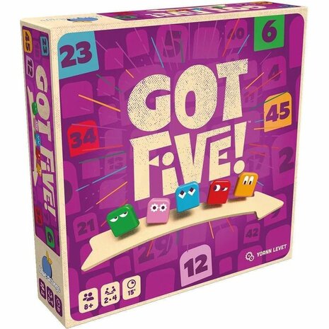 Got Five (ENG/FR) &ndash; Deductiespel &ndash; Blue Orange