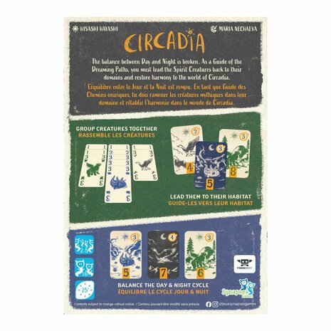 Circadia &ndash; Kaartspel &ndash; Synapses Games