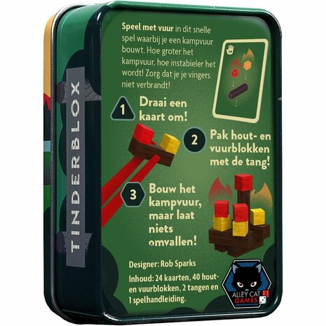 Tinderblox &ndash; Behendigheidsspel &ndash; Alley Cat Games