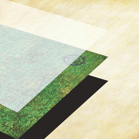 RPG Grid Mat (Grassland) &ndash; RPG Speelmat &ndash; Enhance Gaming