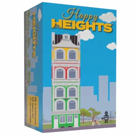Happy Heights &ndash; Kaartspel &ndash; Tin Robot Games