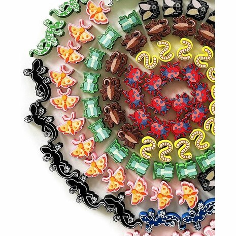 Garden Geckos with Dew Drops & Koi Ponds Expansion &ndash; Tegellegspel &ndash; Tin Robot Games