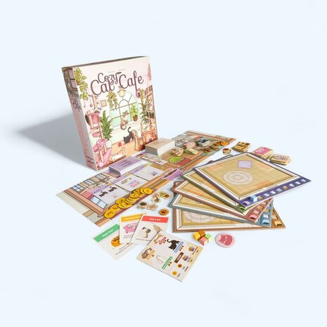 Cozy Cat Cafe &ndash; Tegellegspel &ndash; Stami Games