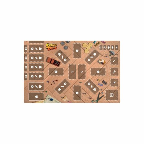 Shrinkopolis: Playmat &ndash; Speelmat &ndash; TLAMA Games