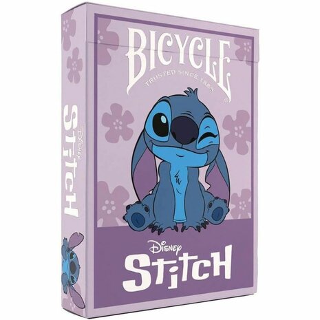 Bicycle Disney Stitch Purple &ndash; Speelkaarten &ndash; Bicycle