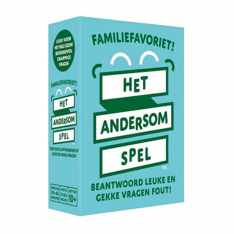 Het Andersomspel &ndash; Familie &ndash; Familiekaartspel &ndash; Koelkastpo&euml;zie