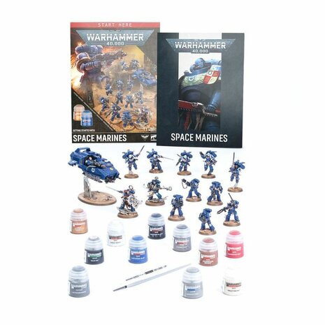 Warhammer 40,000 Getting Started with Space Marines &ndash; Miniaturenstarterset &ndash; Games Workshop