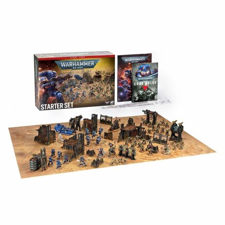 Warhammer 40,000 Starter Set &ndash; Miniatuurspel-starterset &ndash; Games Workshop