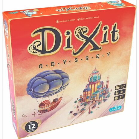 Dixit Odyssey Refresh (Basisspel) &ndash; Associatiespel &ndash; Libellud
