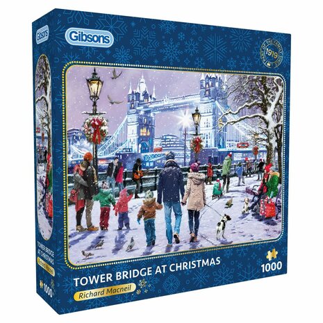 Tower Bridge at Christmas 1000 stukjes &ndash; Gibsons legpuzzel