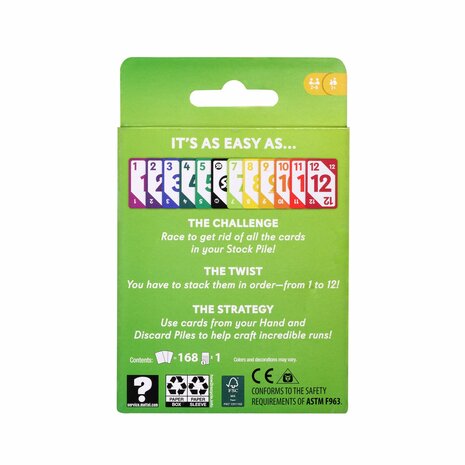 Skip-Bo (Refresh) &ndash; Strategisch Kaartspel &ndash; Mattel