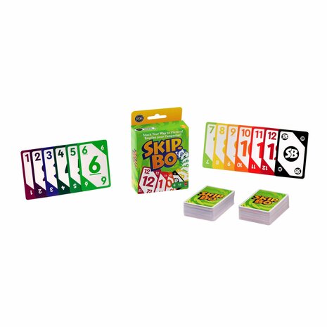 Skip-Bo (Refresh) &ndash; Strategisch Kaartspel &ndash; Mattel