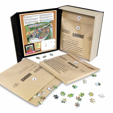 Wasgij Pieces of Evidence 1 &ndash; Detectivepuzzelset &ndash; Jumbo
