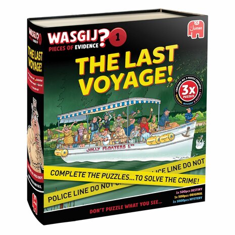 Wasgij Pieces of Evidence 1 &ndash; Detectivepuzzelset &ndash; Jumbo