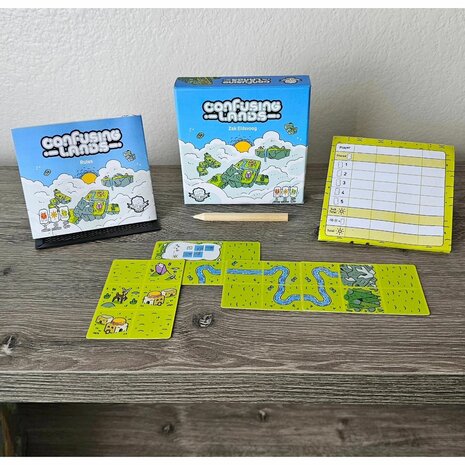 Confusing Lands: Icebound Isles &ndash; Strategisch Kaartspel &ndash; Envy Born Games