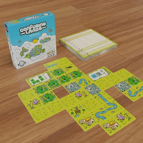 Confusing Lands: Icebound Isles &ndash; Strategisch Kaartspel &ndash; Envy Born Games