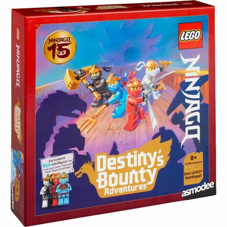 LEGO&reg; NINJAGO&reg;: Destiny's Bounty Adventures NL &ndash; Co&ouml;peratief Bordspel &ndash; Dotted Games