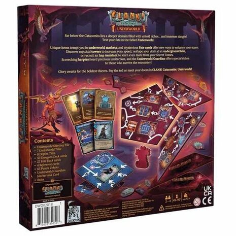 Clank! Catacombs: Underworld &ndash; Bordspeluitbreiding &ndash; Dire Wolf